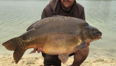 A carp from Beaurepaire, Matt Hodgson's Party, May 2015