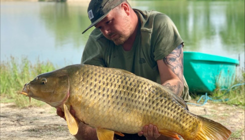 A carp from Beaurepaire, Aug 2019