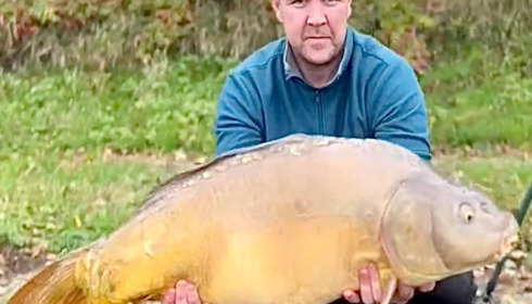 A 39 lb fish from Beaurepaire, Oct 2022