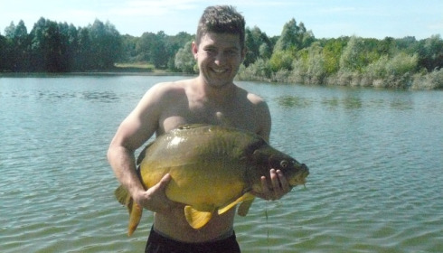 A 26 lb 1 oz carp from Beaurepaire, mitch williams, Jul 2016