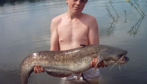 A carp from Beaurepaire, Jack Hierons , May 2008