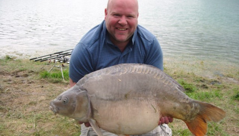 A carp from Beaurepaire, Mr Wigg's Party, May 2013