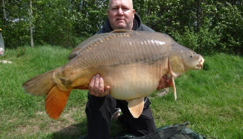 A carp from Beaurepaire, Patrick Gillett Group, May 2014