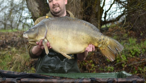 A 40 lb carp from Beaurepaire, Stephen Mead, Apr 2023