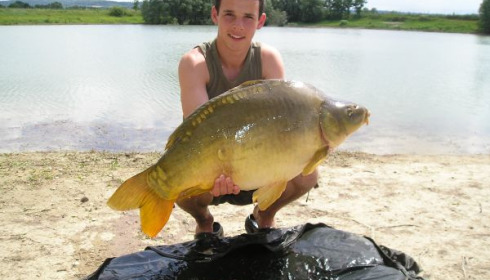 A 33 lb 8 oz carp from Beaurepaire, Ryan, Jul 2010