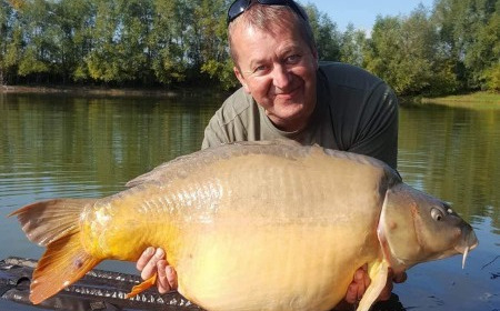 A 50 lb carp from Beaurepaire, Gary, Sep 2017