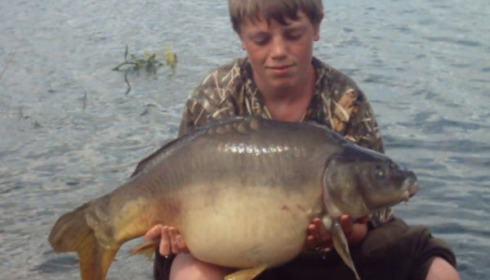 A carp from Beaurepaire, Jack Hierons , May 2008
