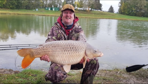 A 45 lb 14 oz carp from Beaurepaire, Colin  Rodgers, Oct 2019