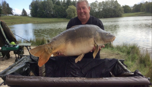 A carp from Beaurepaire, Gary Young, Aug 2019