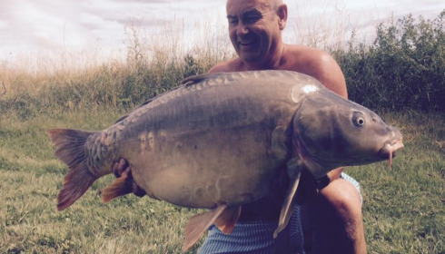 A carp from Beaurepaire, Stephen Chuter's Party, Jul 2015