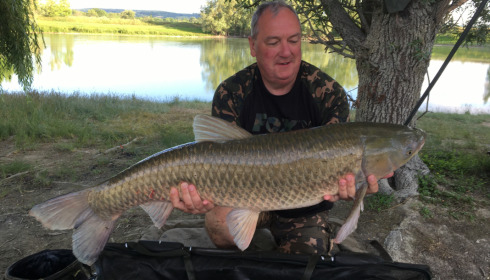 A 35 lb fish from Beaurepaire, Jay, Jun 2022