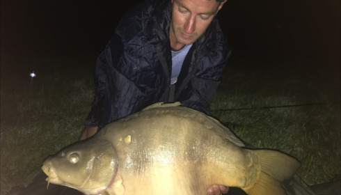 A 32 lb 6 oz carp from Beaurepaire, Nick Cronshaw, Jun 2018