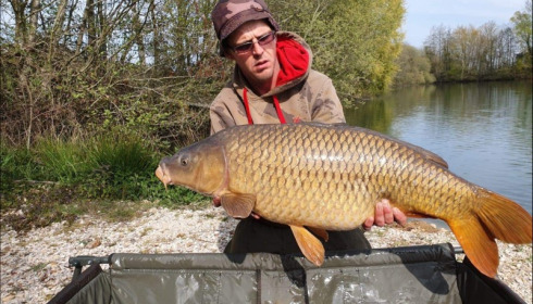 A carp from Blue Lake, Apr 2019