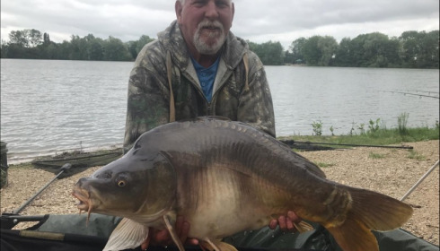 A 29 lb carp from Blue Lake, colin lee, Jun 2018