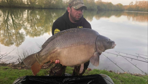 A carp from Blue Lake, Apr 2019