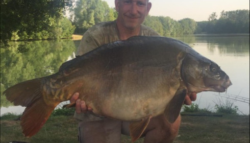 A 42 lb carp from Blue Lake, Paul Painter, Jul 2019
