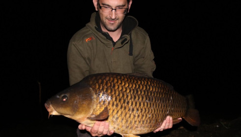 A 37 lb 1 oz carp from Blue Lake, Jason Burniston, May 2017