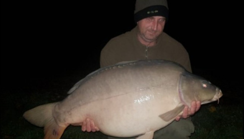A 38 lb 12 oz carp from Blue Lake, tony jukes, Oct 2019