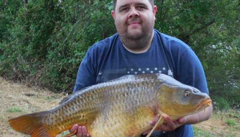 A 32 lb 9 oz carp from Blue Lake, brian smith, Jul 2015