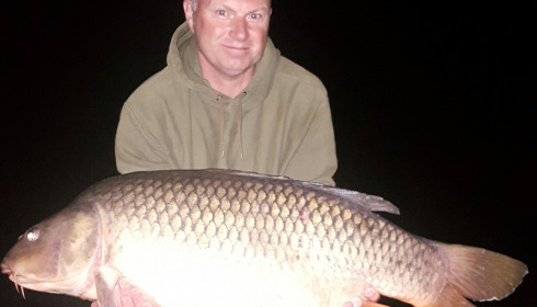 A 35 lb 12 oz carp from Blue Lake, Darren Fellows, Aug 2016