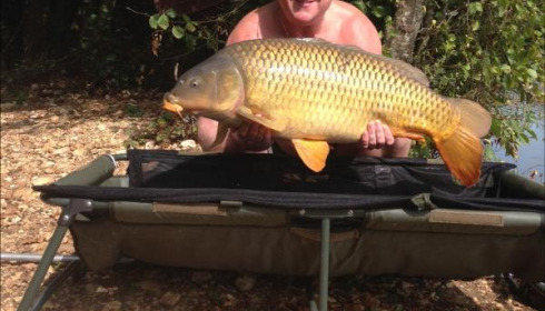 A 34 lb carp from Blue Lake, darren oxborough, Sep 2018