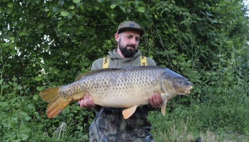 A 35 lb 8 oz carp from Blue Lake, Nicholas Lowe, May 2022