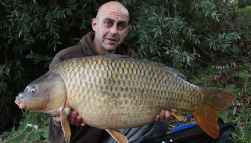 A 33 lb carp from Blue Lake, brian luckett, Sep 2015