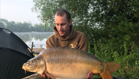 A 30 lb carp from Blue Lake, lee garrard, Jun 2018