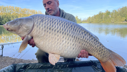 A 49 lb fish from Blue Lake, Common, Oct 2021