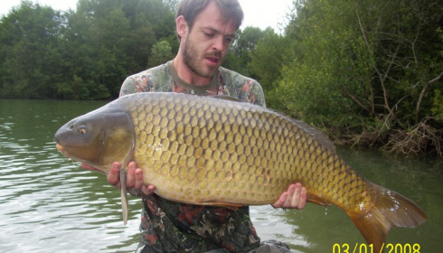 A carp from Blue Lake, lewis, Jul 2015