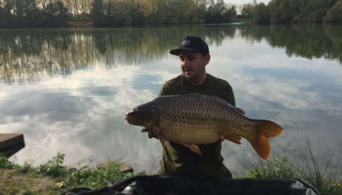 A 26 lb 8 oz carp from Blue Lake, Oliver Piasecki , Oct 2017
