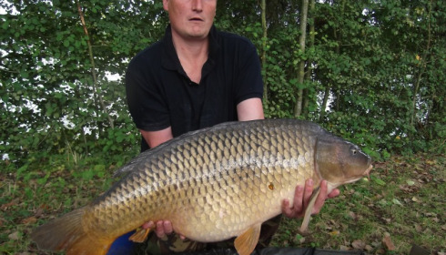 A 38 lb carp from Blue Lake, eugene beesley, Sep 2015