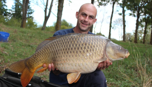 A 30 lb carp from Blue Lake, brian luckett, Sep 2015