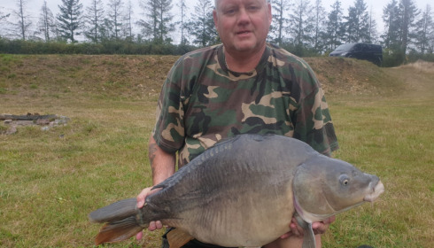 A 40 lb carp from Blue Lake, paul, Aug 2021