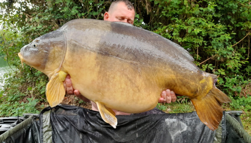 A 51 lb 4 oz fish from Blue Lake, Aug 2023