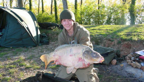 A 35 lb carp from Blue Lake, adam mulrooney, Sep 2015