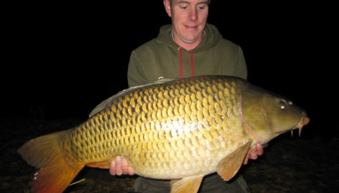 A 36 lb carp from Blue Lake, louis harrington-smith, Oct 2015