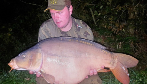 A carp from Blue Lake, Oct 2017