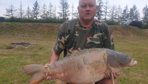 A 46 lb carp from Blue Lake, paul, Aug 2021