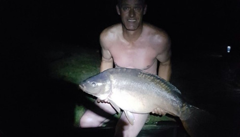 A 43 lb carp from Blue Lake, david carpenter, Sep 2016