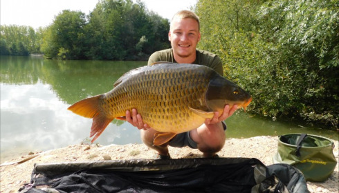 A 33 lb carp from Blue Lake, cameroun roger, Sep 2018