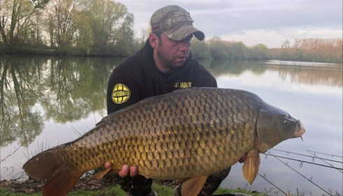 A carp from Blue Lake, Apr 2019
