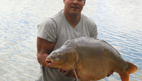 A 41 lb carp from Blue Lake, tony chilton, Jul 2015