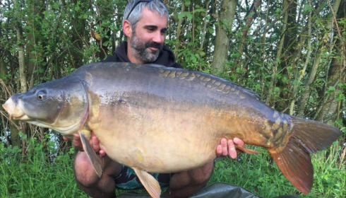 A carp from Blue Lake, May 2019