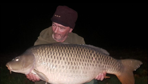 A 47 lb 8 oz carp from Blue Lake, tony jukes, Oct 2019