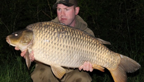 A 34 lb carp from Blue Lake, Matt Linstead, May 2015