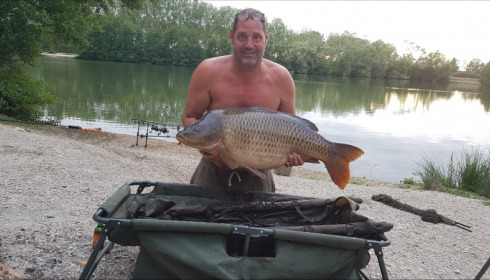 A 46 lb carp from Blue Lake, sean chase, Aug 2018
