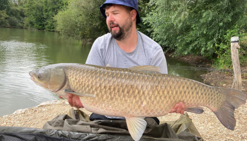 A grass carp from Blue Lake, matt rowlinson, Aug 2021