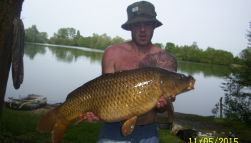 A carp from Blue Lake, lewis, Jul 2015