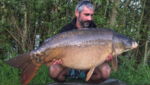 A carp from Blue Lake, May 2019